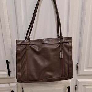 Sag Harbor Elegant Brown Tote Bag